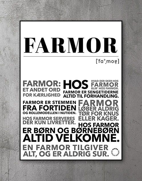 Farmor Plakat