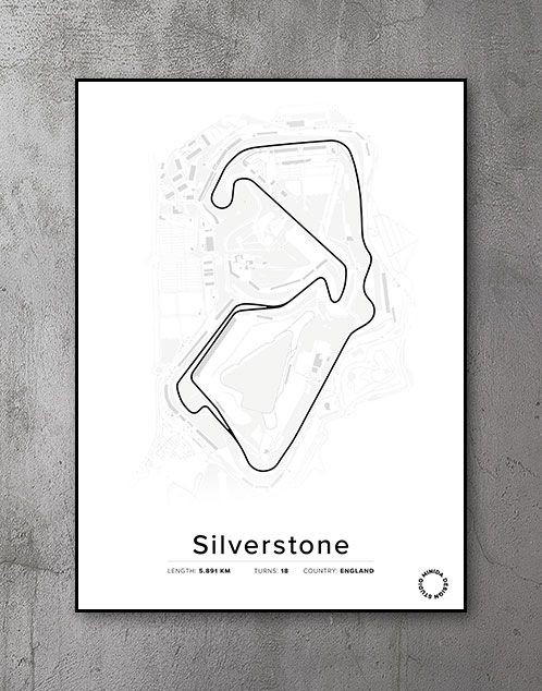 Silverstone Plakat