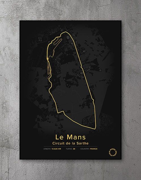 Le Mans Plakat